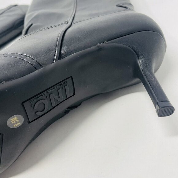 INC International Concepts Womens Size 9.5M Hayleigh Mid-Heel Cowboy Boots $129 - Picture 5 of 6